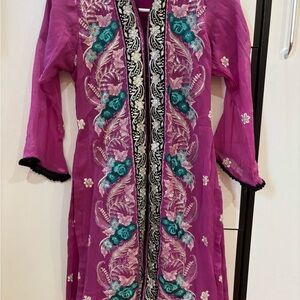 Embroidered Floral Pakistani/Indian dress